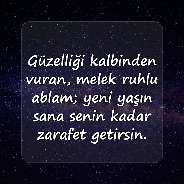 ablaya doğum günü sözleri - 15