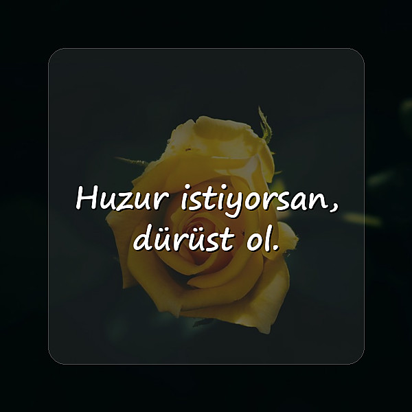 Anlamlı Sözler - 6