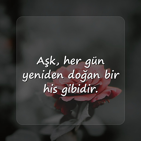 aşk ile ilgili sözler - 4