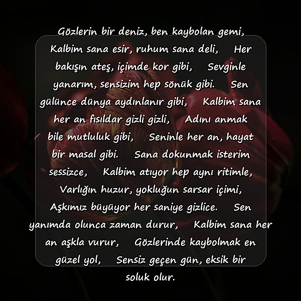 aşk şiirleri kısa - 1