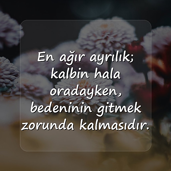 ayrılık sözleri - 5