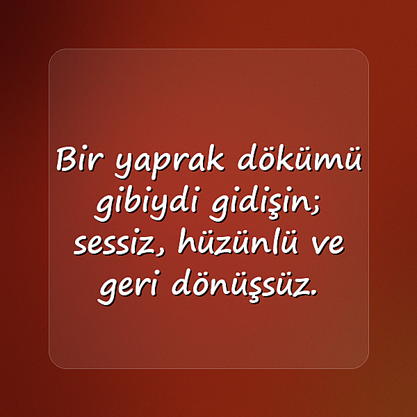 ayrılık sözleri - 10