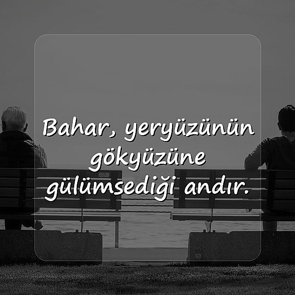 bahar ile ilgili sözler - 11