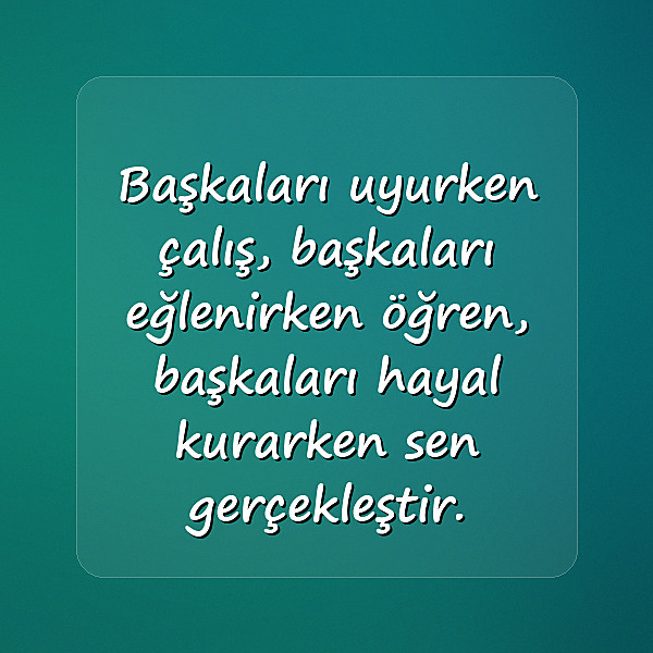 başarı sözleri - 8