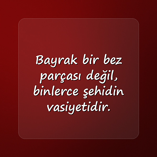 bayrak sözleri - 19