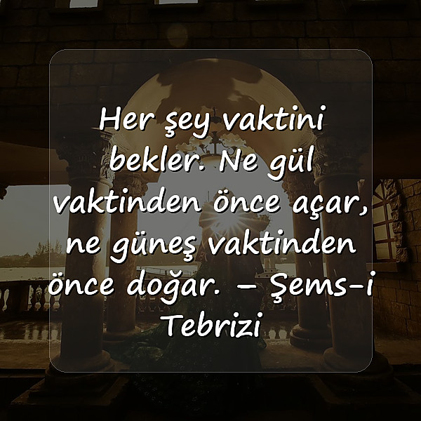 beklemek ile ilgili sözler - 10
