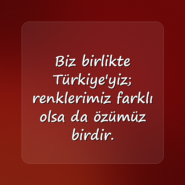 birlik beraberlik sözleri - 14