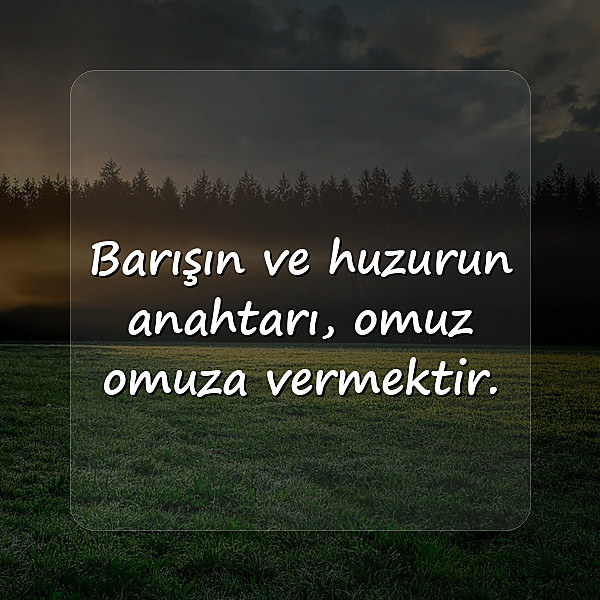 birlik beraberlik sözleri - 2