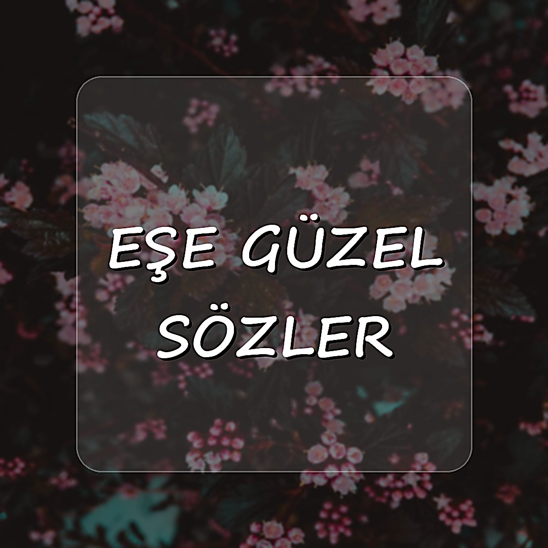 eşe güzel sözler - 2026