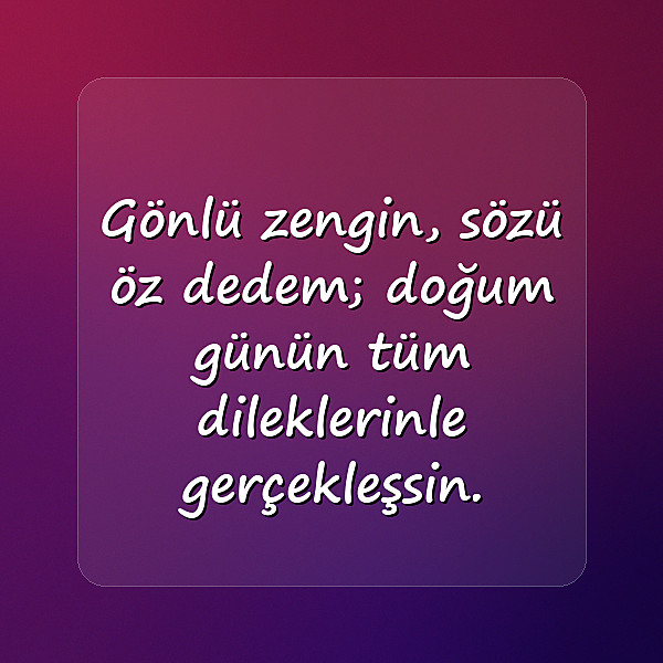 dedeye doğum günü sözleri - 3