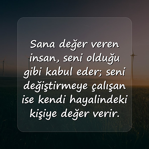 deger vermekle ilgili sözler - 2