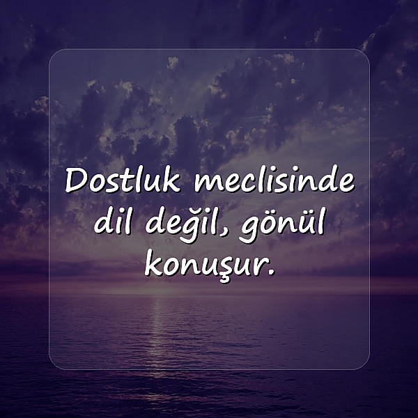 dost ile ilgili sözler - 2