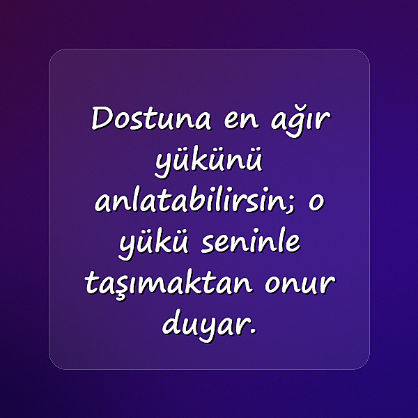 Dost Sözleri - 14