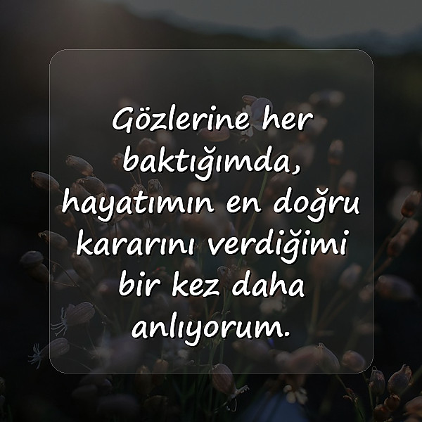 eşine güzel sözler - 6