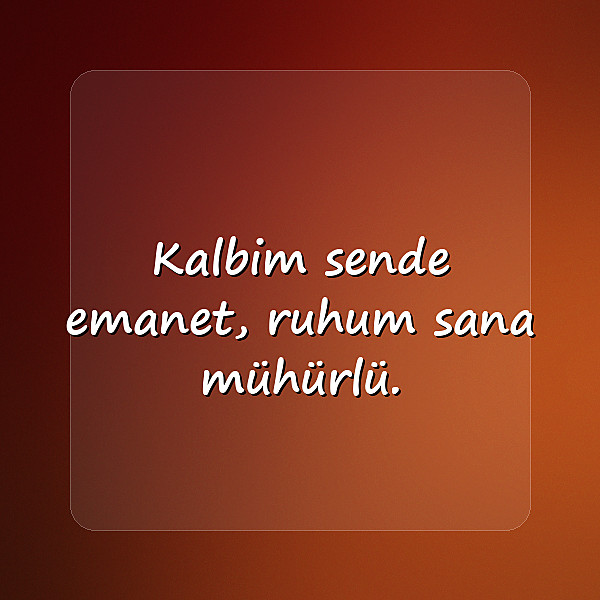 etkileyici aşk sözleri - 5