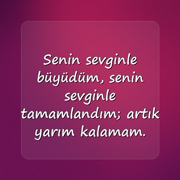 etkileyici aşk sözleri - 14