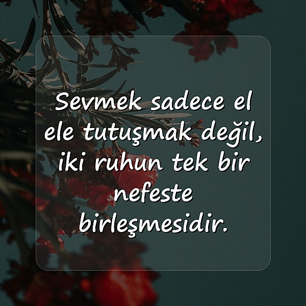 etkileyici aşk sözleri - 2