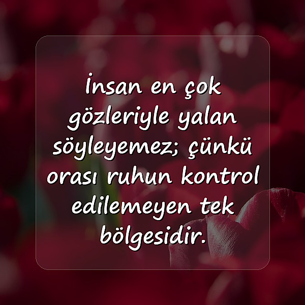 gözler ile ilgili sözler - 7