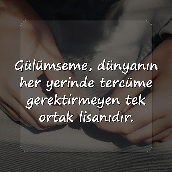 gülümseme sözleri - 2