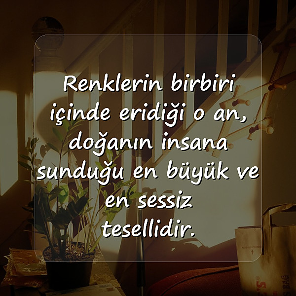 gün batımı ile ilgili sözler - 6
