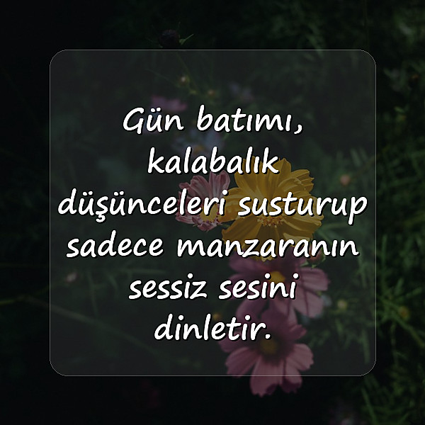 gün batımı ile ilgili sözler - 11