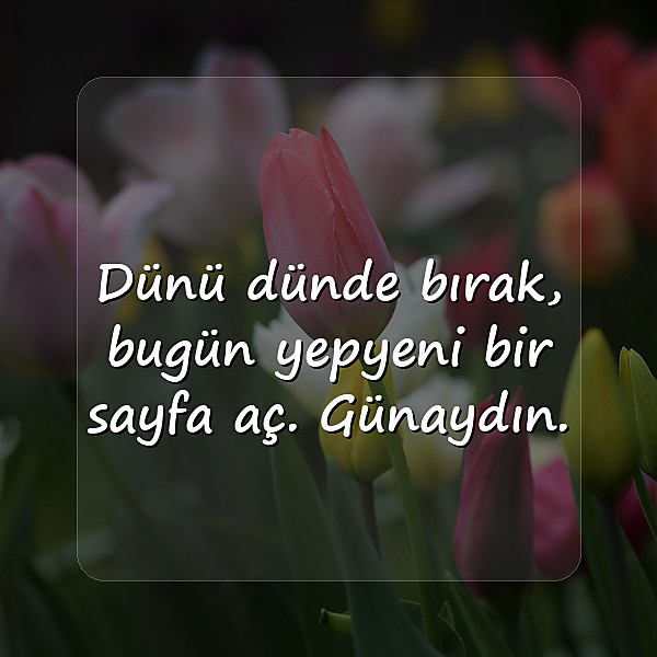günaydın mesajları - 2