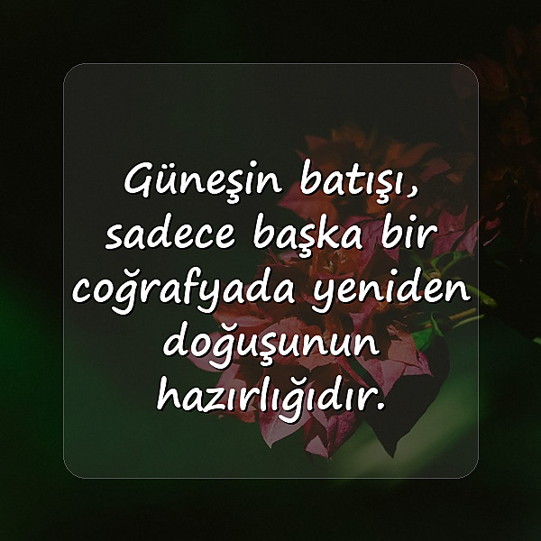 güneş ile ilgili sözler - 2