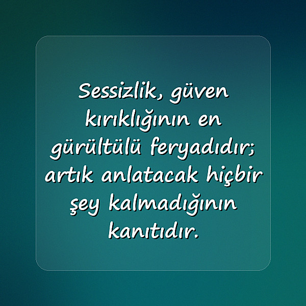 güven kırıklığı ile ilgili sözler	 - 19