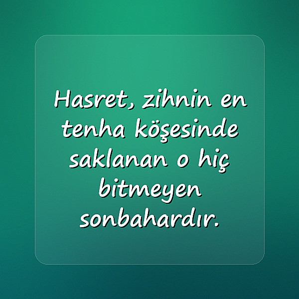 hasret özlem sözleri - 19