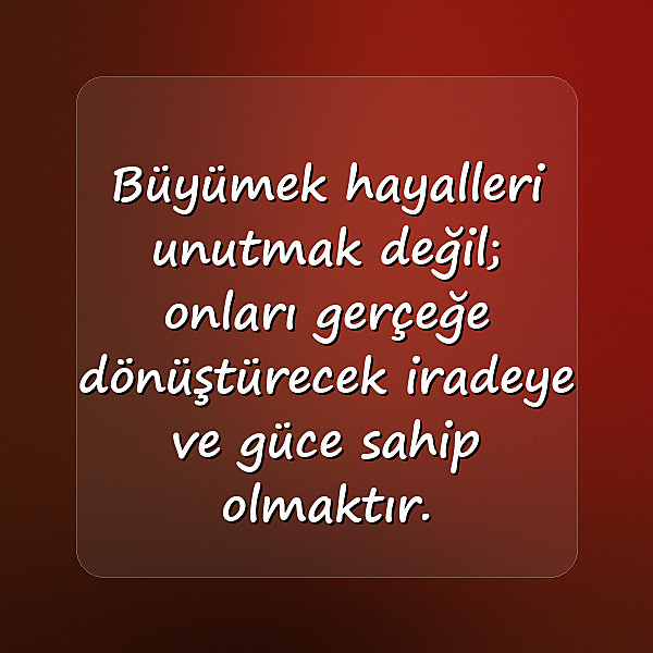 hayallerle ilgili sözler - 4