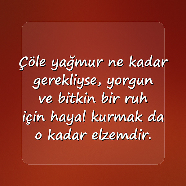 hayallerle ilgili sözler - 15