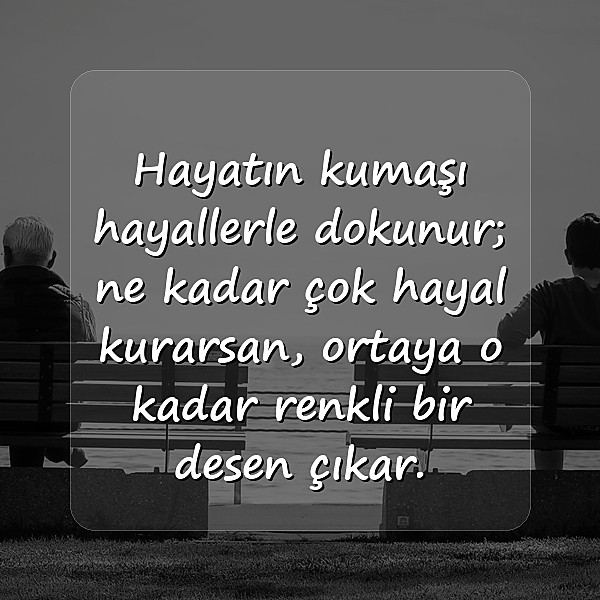 hayallerle ilgili sözler - 11