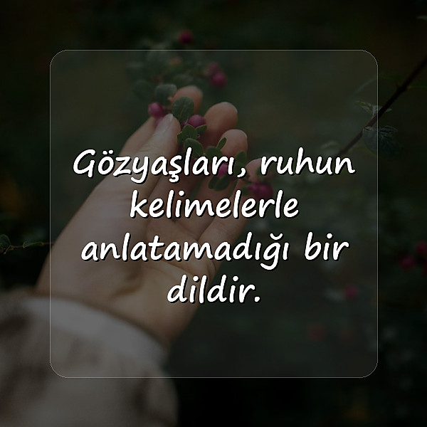 hüzünlü sözler - 1