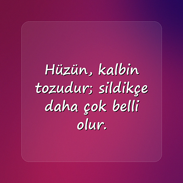 hüzünlü sözler - 8