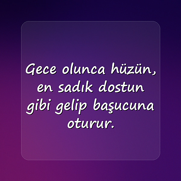 hüzünlü sözler - 15