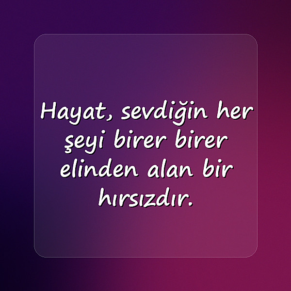 hüzünlü sözler - 10