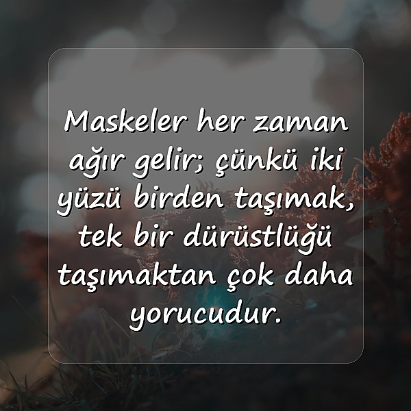 iki yüzlü insanlar için sözler - 5
