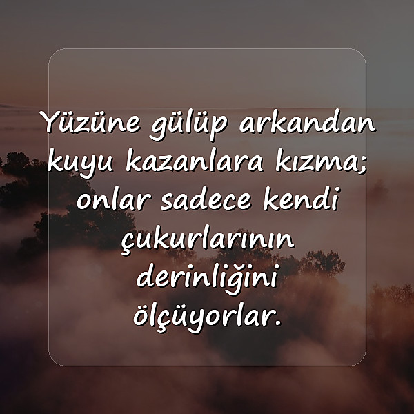 iki yüzlü insanlar için sözler - 3