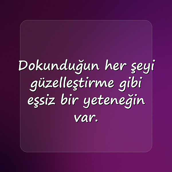 iltifat sözler - 10