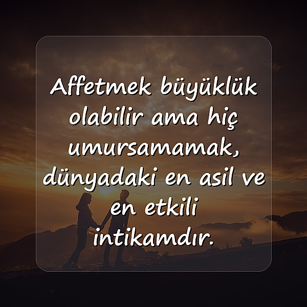 intikam ile ilgili sözler - 1