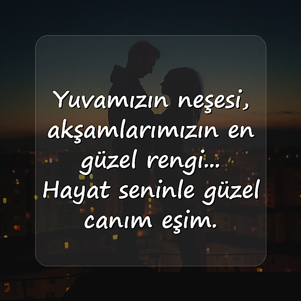İyi Akşamlar Sözleri - 1