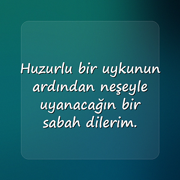 İyi Geceler Sözleri - 4
