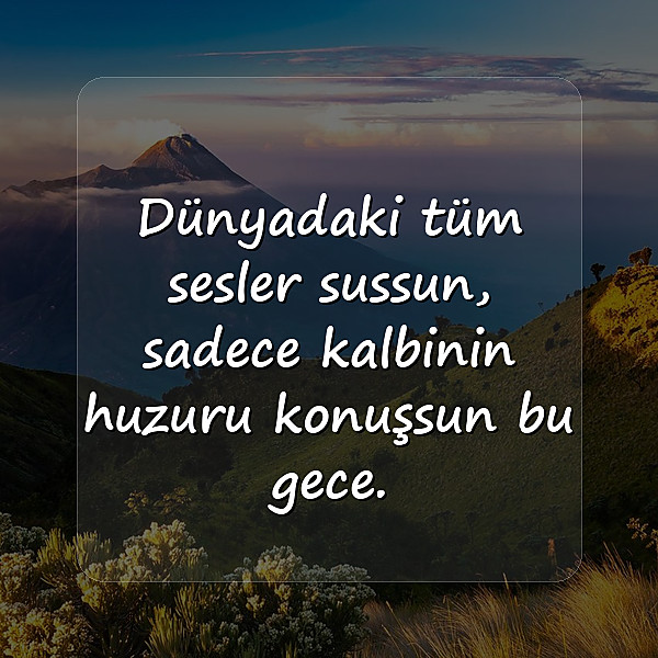 İyi Geceler Sözleri - 7