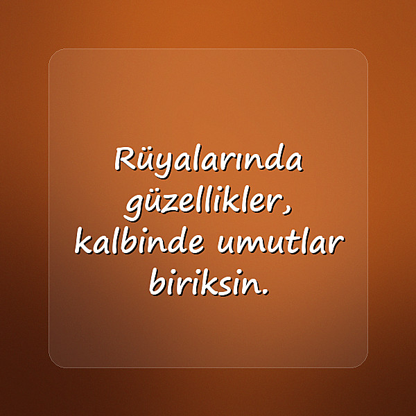 İyi Geceler Sözleri - 14