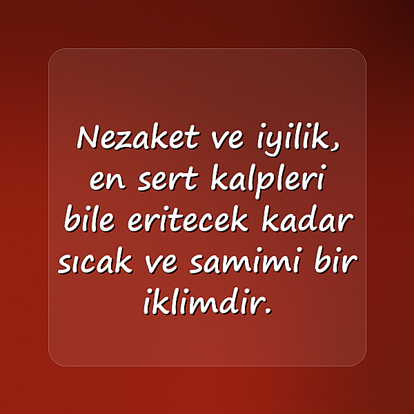 iyilik ile ilgili sözler - 15