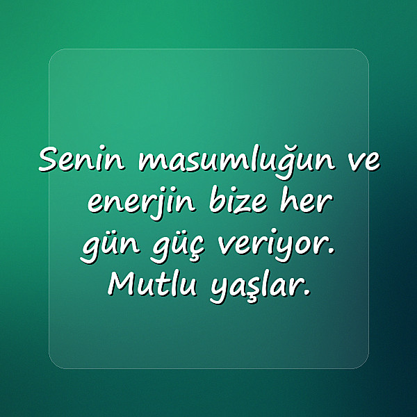 Kardeşe Doğum Günü Sözleri - 3