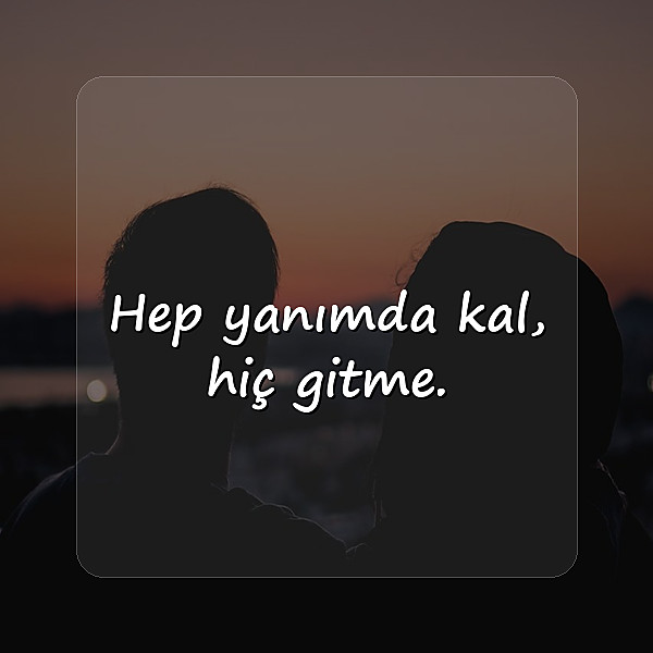 kısa aşk sözleri - 1