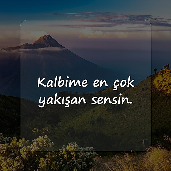 kısa aşk sözleri - 18