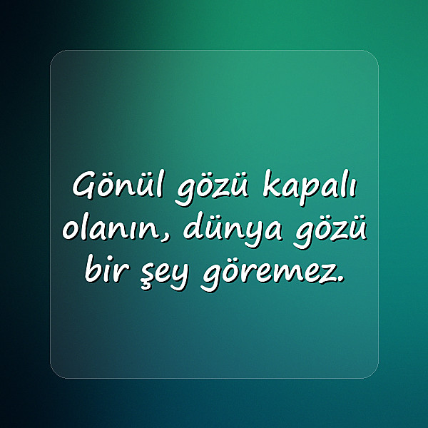 manalı kısa güzel sözler - 18