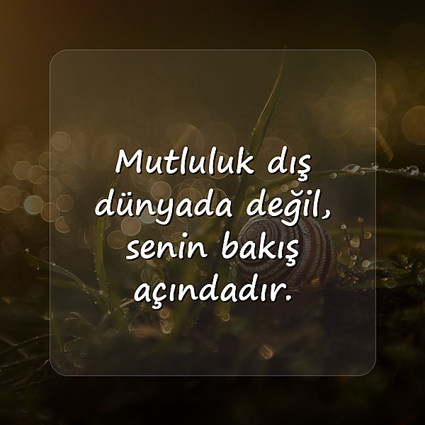 mutluluk sözleri - 6